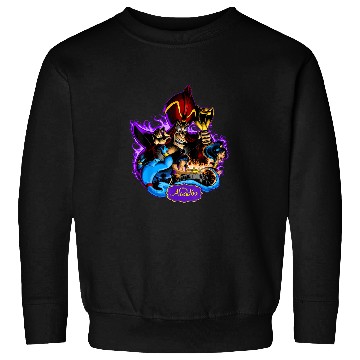 Discover Disney Aladdin Jafar Genie Jasmine Art Graphic T Sweatshirts
