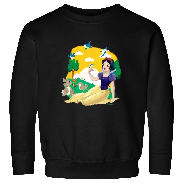 Discover Disney Princess - Snow White Forest Scene Bunnies Birds Sweatshirts