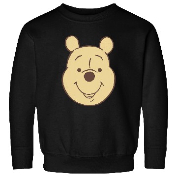 Discover Disney Winnie The Pooh Classic  Bear Big Face Sweatshirts