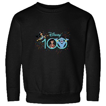 Discover Disney 100 Anniversary Aladdin Jasmine Genie D100 Sweatshirts