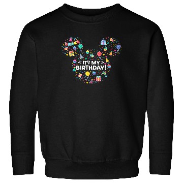 Discover Disney Mickey Mouse Head Ears Icon Fill It’s My Sweatshirts