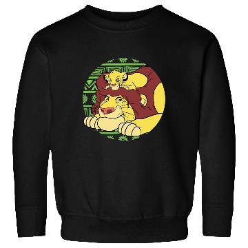 Discover Disney The Lion King 30th Anniversary Mufasa & Simba Retro Sweatshirts