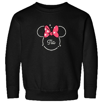 Discover Disney Minnie Mouse Ta Aunt Head Icon Magic Da d Sweatshirts