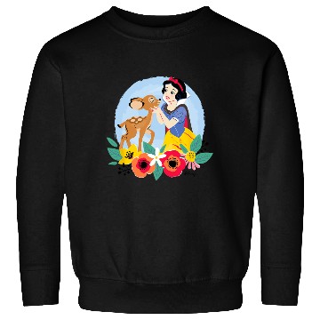 Discover Disney Princess - Floral Snow White Deer Sweatshirts