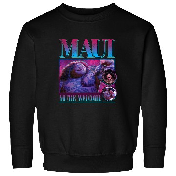 Discover Disney Moana Maui You're Welcome  Portrait Frame Sweatshirts