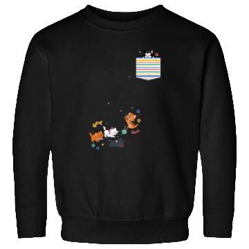 Discover Disney The Aristocats Movie Kittens Pocket Sweatshirts