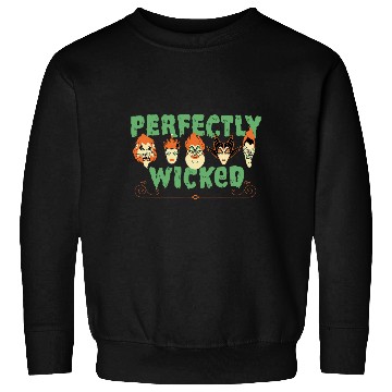 Discover Disney Villains Spooky Squad Perfectly Wicked Halloween Sweatshirts