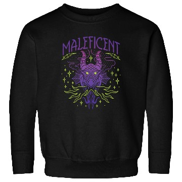 Discover Disney Villains Maleficent Dragon Line Design Sweatshirts