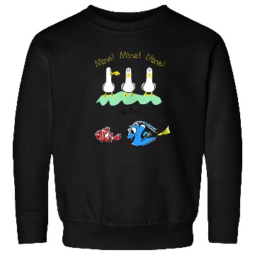 Discover Disneyss Pixars Finding Nemo Dory Seagulls Just Keep Swimming Sweatshirts
