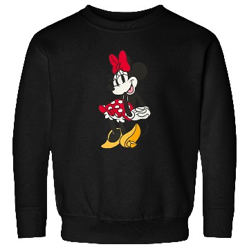 Discover Disney Minnie Mouse Sassy Pose Small Pocket Logo Sweatshirts