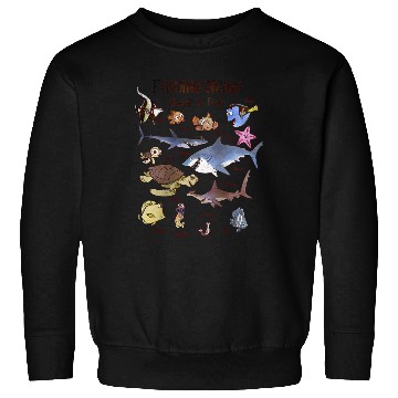 Discover Disneyss Pixars Finding Nemo Fish Guide Sweatshirts