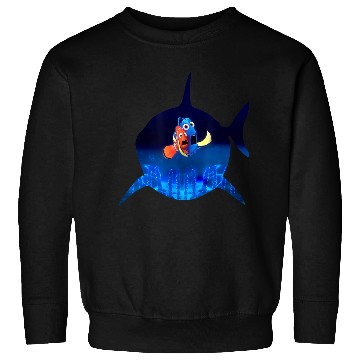Discover Disneyss Pixars Finding Nemo Marlin Dory Bruce Silhouette Sweatshirts
