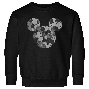 Discover Disneyss Mickey Camo Gray Sweatshirts