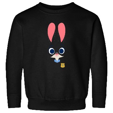 Discover Disney Zootopia Officer Judy Hopps Face Sweatshirts