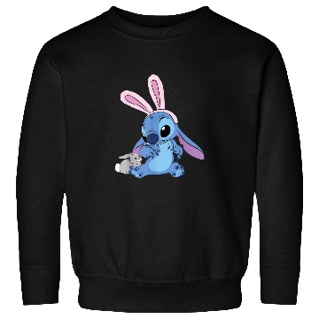 Discover Disney Stitch with Easter Bunny Sweatshirts