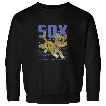 Discover Disney Pixar Lightyear Sox Retro Cat Robot Poste Sweatshirts