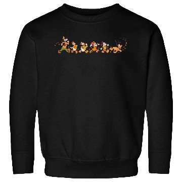 Discover Disney Mickey Mouse Friends Breezy Autumn Leaf Stroll Fall Sweatshirts