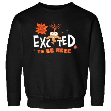 Discover Disney pixars Inside Out 2 So Excited To Be Here Anxiety Logo Sweatshirts