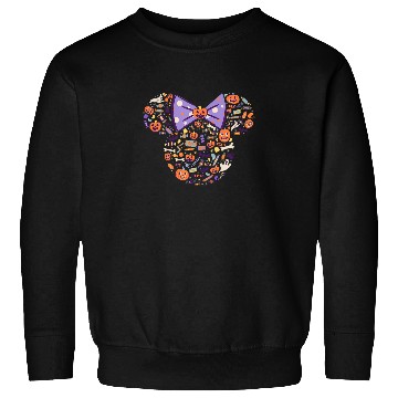 Discover Disney Minnie Mouse Icon Candy and Pumpkins Hall Sweatshirts