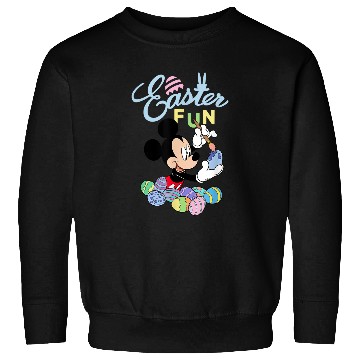Discover Disney Mickey Mouse Easter Fun Painting Eggs Sweatshirts