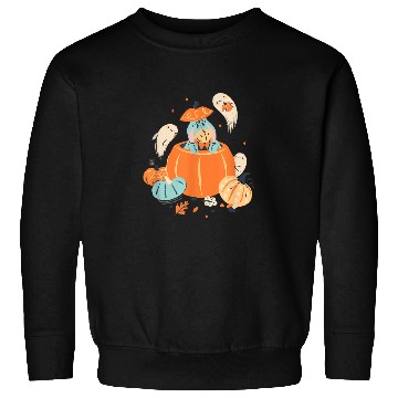 Discover Disney Winnie the Pooh Eeyore Pumpkin Ghost Pals Sweatshirts
