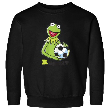Discover Disneyss The Muppets Kermit Soccer Ball Vintages Stencil Logo Sweatshirts