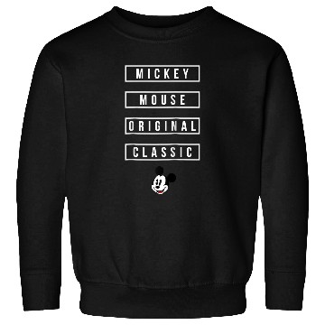 Discover Disney Mickey Mouse Original 90th Anniversary Raglan Baseball Tee Sweatshirts