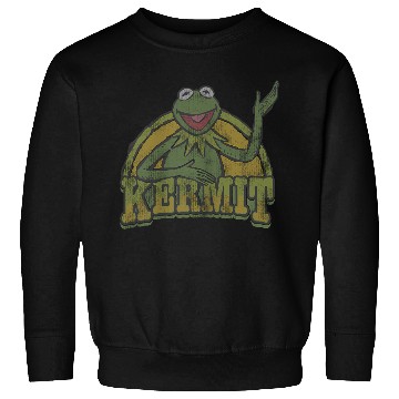 Discover Disney The Muppets K the frog Smile Logo Sweatshirts