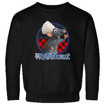 Discover Disney Ratatouille Remy Chef Hat Portrait Raglan Baseball Tee Sweatshirts