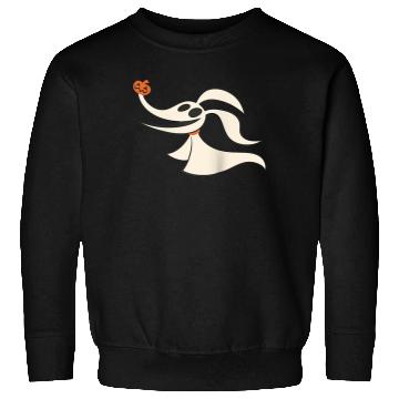 Discover Disney Halloween Nightmare Before Christmas Zero Raglan Baseball Tee Sweatshirts