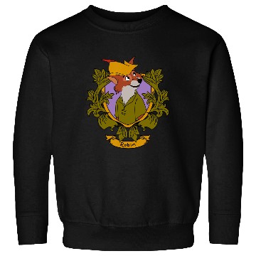Discover Disney Robin Hood Robin  Floral Portrait Sweatshirts