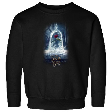Discover Disney Beauty And The Beast Epic Glass Rose Sweatshirt Sweatshirt Sweatshirts