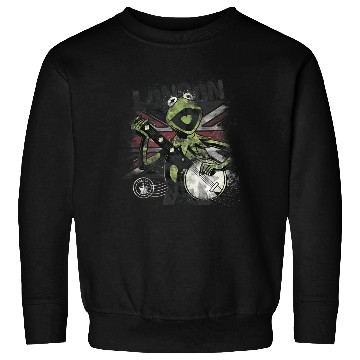 Discover Disney The Muppets London Frog  Rock Kermit Poster Sweatshirts