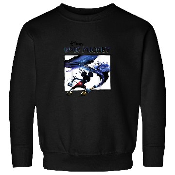 Discover Disney Epic Mickey Painting Portrait Sweatshirts