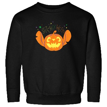 Discover Disney Lilo & Stitch Jack o’ Lantern Stitch o’ween Halloween Sweatshirts