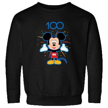 Discover Disney 100 Anniversary Mickey Mouse Fireworks Burst D100 Sweatshirts