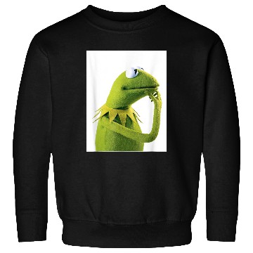 Discover Disney The Muppets K the frog Thinking Side Portrait Sweatshirts