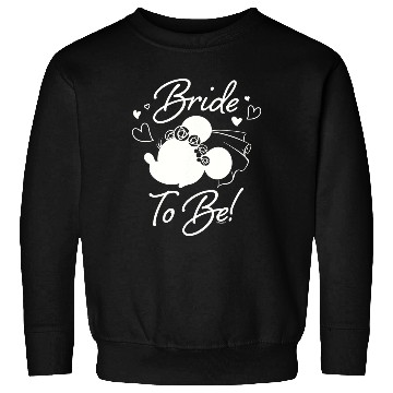 Discover Disney Minnie Mouse Bride to Be Wedding Bridal Bachelorette Sweatshirts