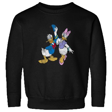 Discover Disney Mickey And Friends Donald And Daisy Distressed Sweatshirts