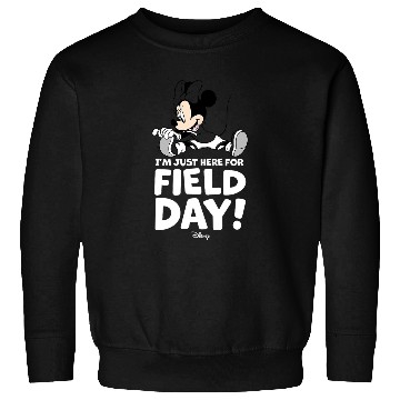 Discover Disney - Mickey Just Here For Field Day Sweatshirts