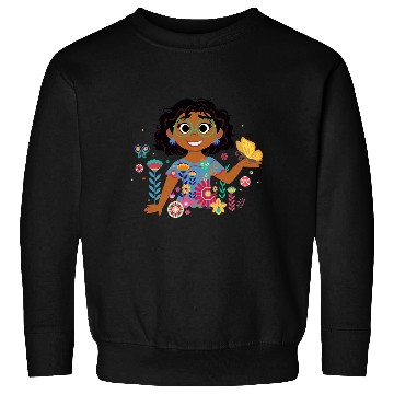 Discover Disney Encanto Mirabel Spring Easter Butterflies and Flowers Sweatshirts
