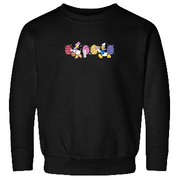 Discover Disney Donald Duck Daisy Duck Spring Easter Eggs Sweatshirts