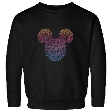 Discover Disney Mickey And Friends Mandala Mickey Ears Sweatshirts
