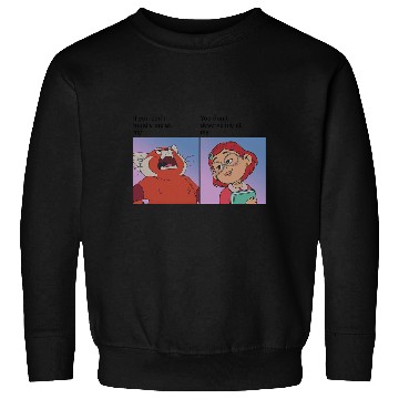 Discover Disney Pixar Turning Red Mei Meme Handle Me Sweatshirts