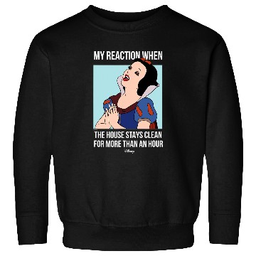 Discover Disney Princess - Snow White House Stays Clean Meme Sweatshirts