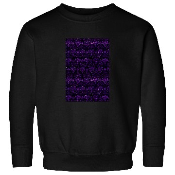 Discover Disney Haunted Mansion purple glitter pattern Graphic Sweatshirts