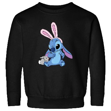 Discover Disney Stitch with Easter Bunny Tank Top Sweatshirts