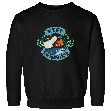 Discover Disney Pixar Finding Dory Hank & Destiny Keep Swimming Sweatshirts
