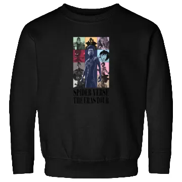 Discover SpiderVerse Eras Tour with title Sweatshirts