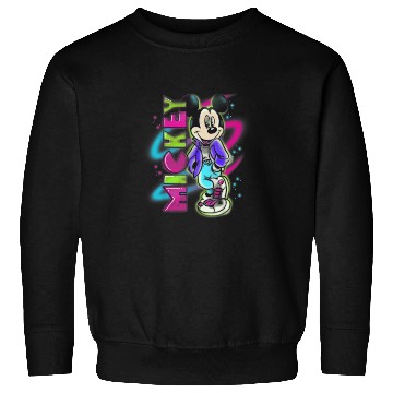Discover Disney Mickey Mouse Airbrush Sweatshirts